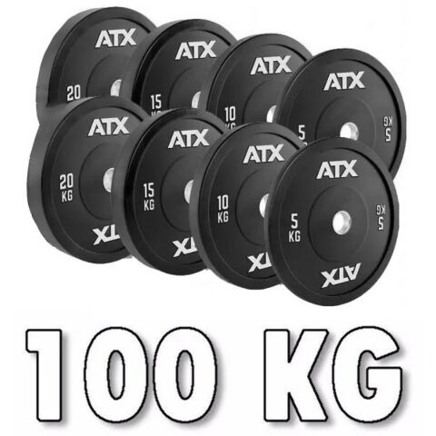 ATX® Gym Bumper set levypainosarja 100 kg