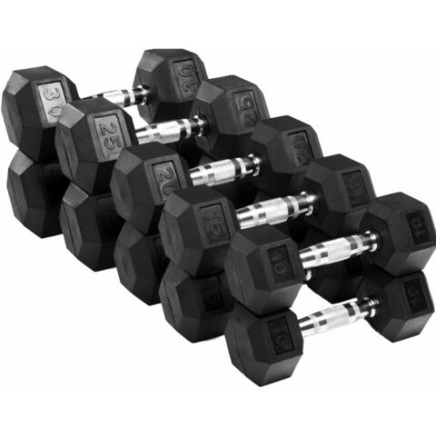 Corefit® Hexagon käsipainosarja 10-30 kg